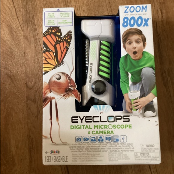 jakks Toys New Eyeclops Digital Microscope Camera Poshmark